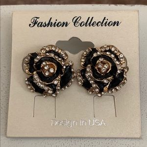 Fashion Rose Earrings